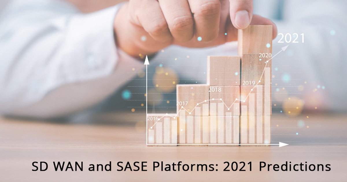 SD WAN and SASE Platforms: 2021 Predictions
